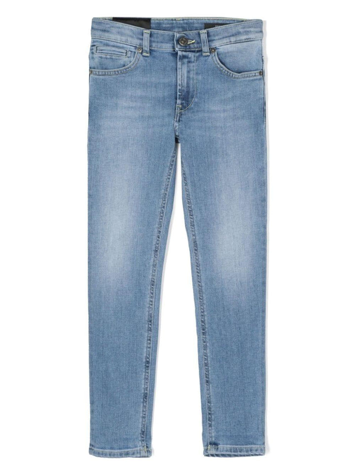 Pantaloni blu denim bambino
