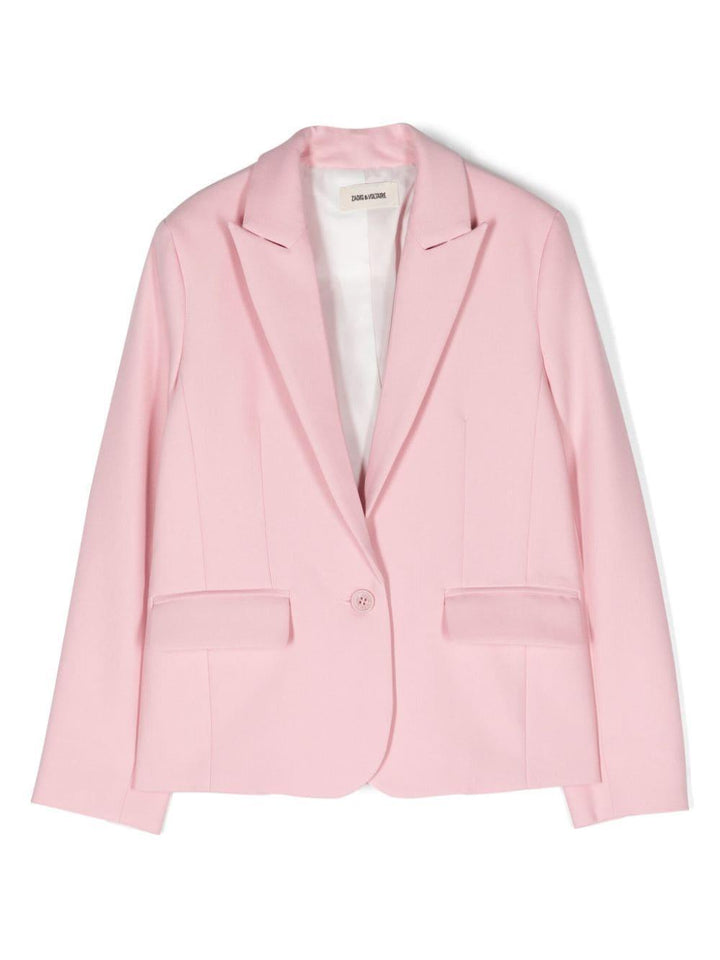 Blazer bambina rosa