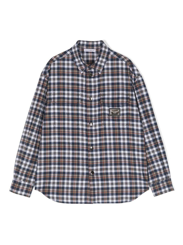 Camicia multicolor bambino