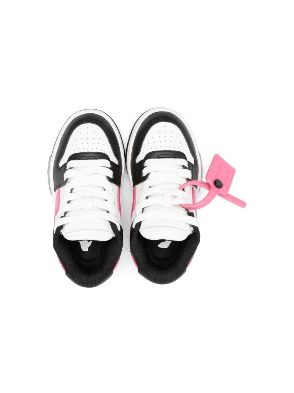 Sneakers nero/rosa bambina OGIA007F23LEA001 1032 off-white kids 
