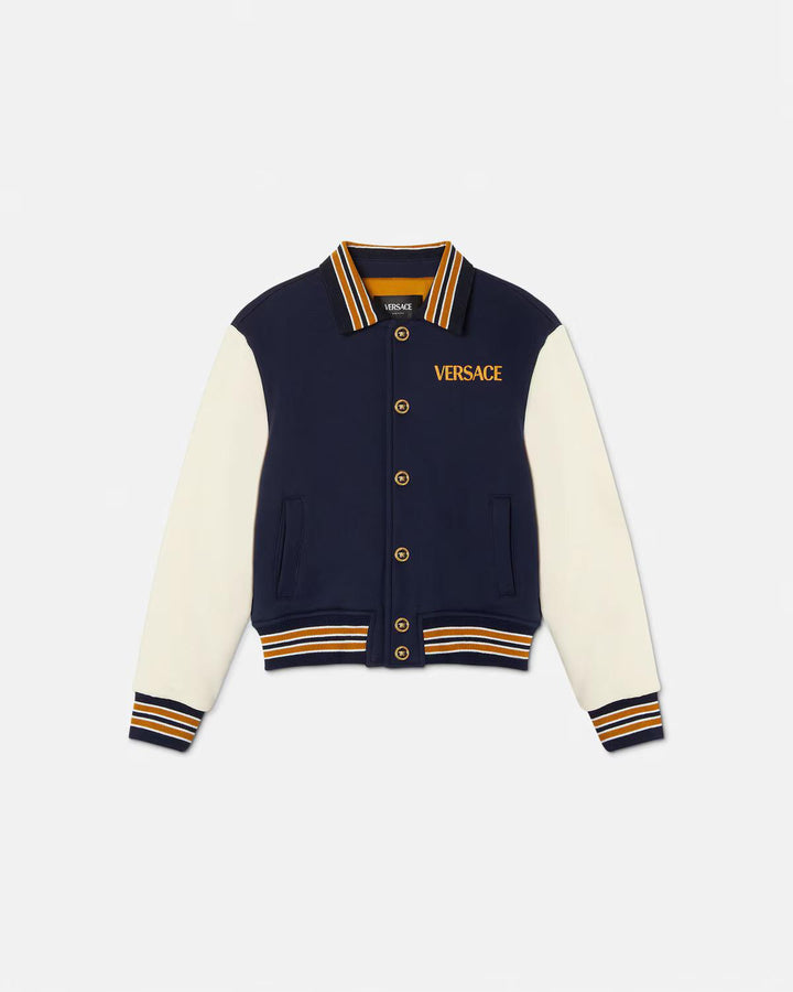giubbino blu bambino 10199911A14908 6UD30 VERSACE 