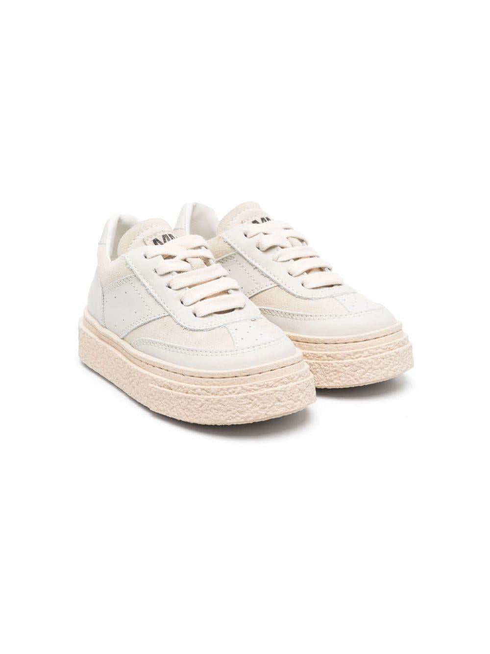 Sneakers bianche bambina 75039 VAR01 MM6 KIDS 