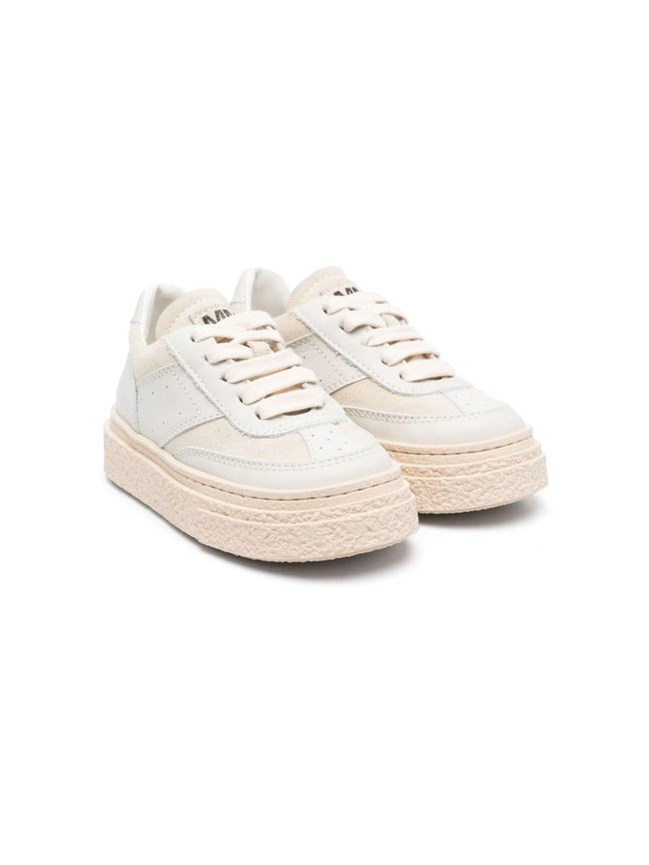 Sneakers bianche bambina 75039 VAR01 MM6 KIDS 