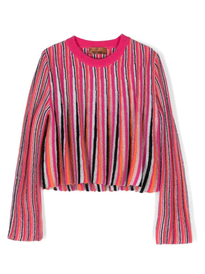 Maglione multicolor bambina