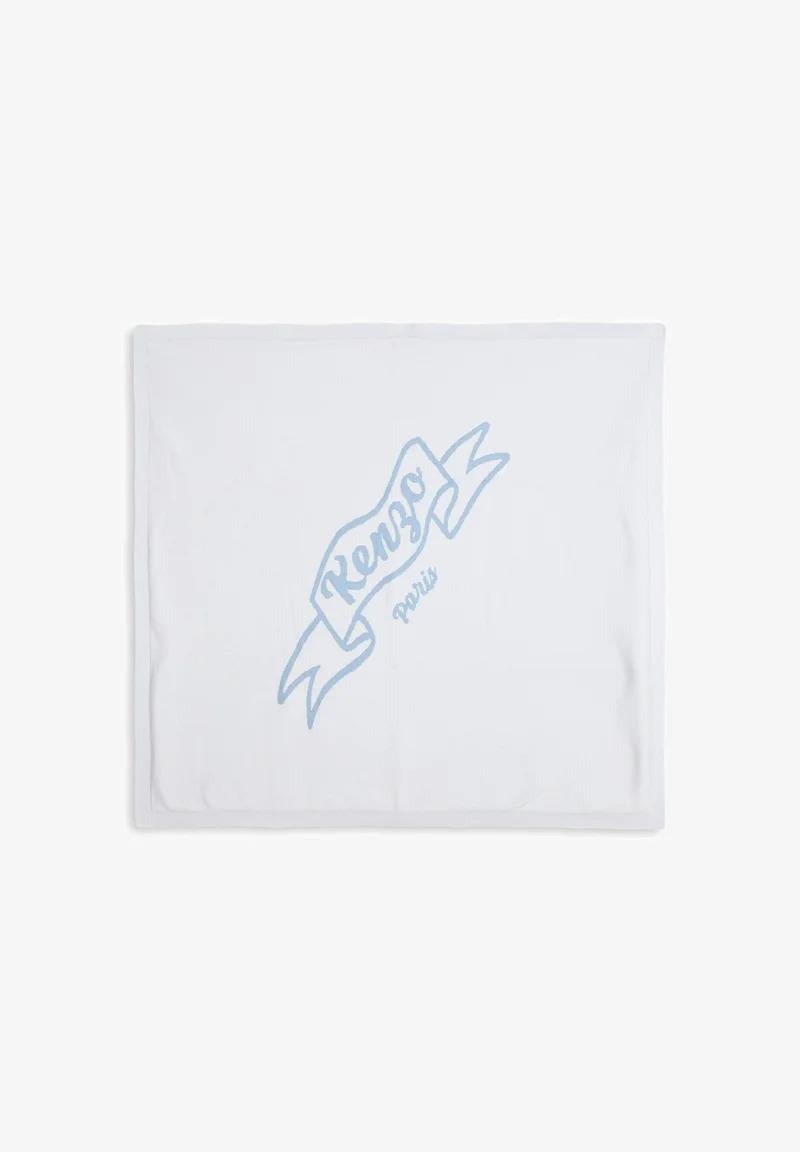 coperta celeste neonato K60594 771 KENZO KIDS 