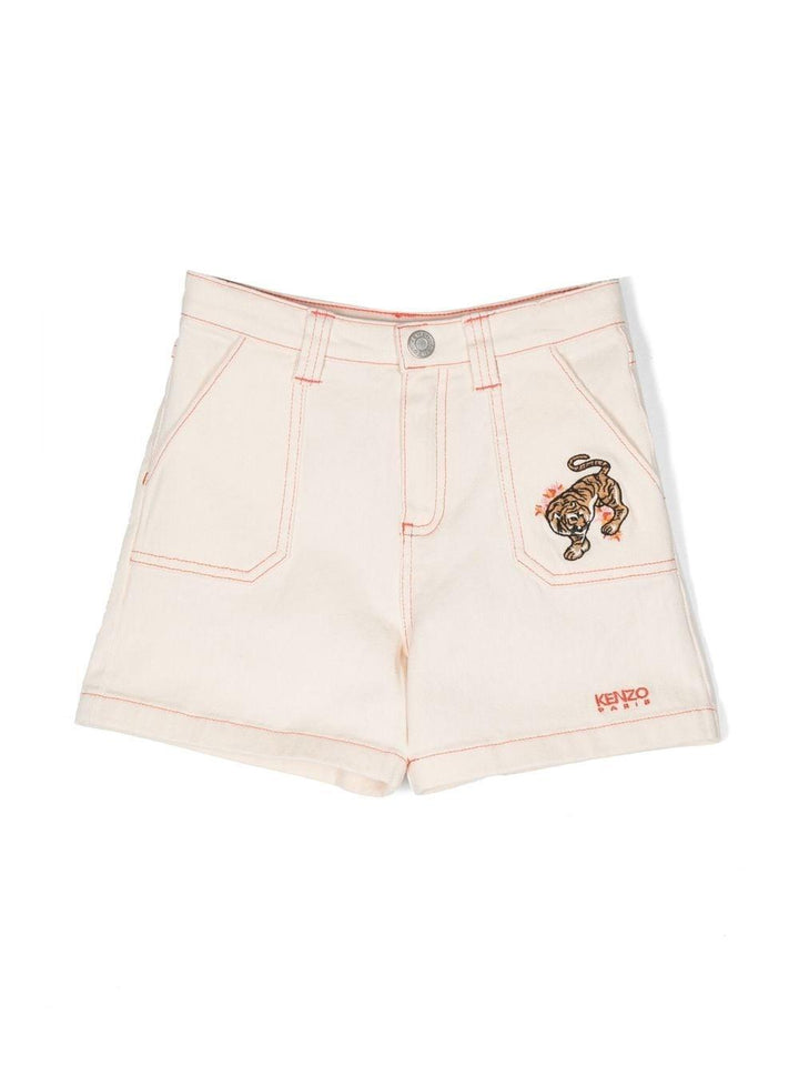 Shorts rosa bambina K14244 45W KENZO KIDS 