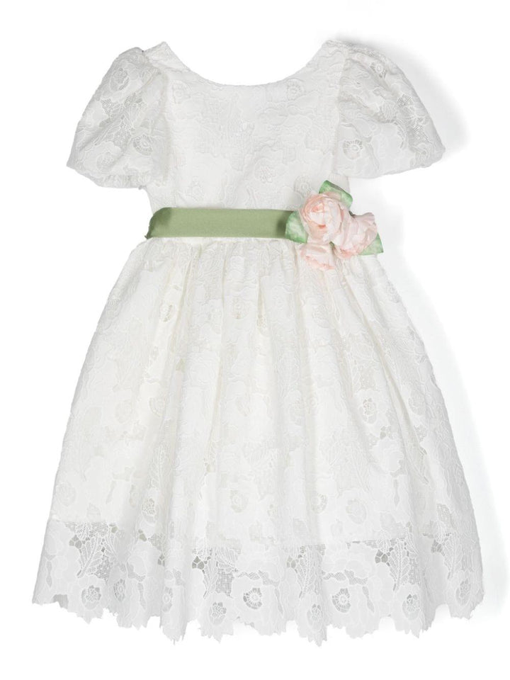 Abito bianco avorio bambina