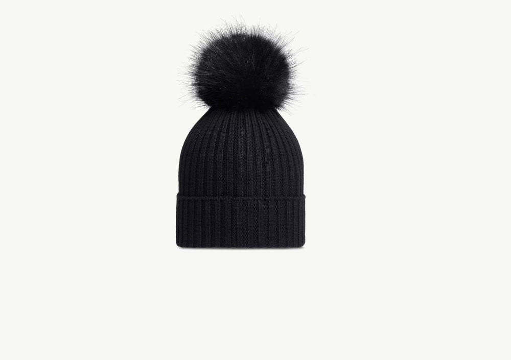 cappello nero bambino 3B00011M1131 999 Moncler Kids 