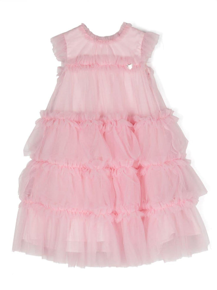 Abito bambina rosa chiaro
