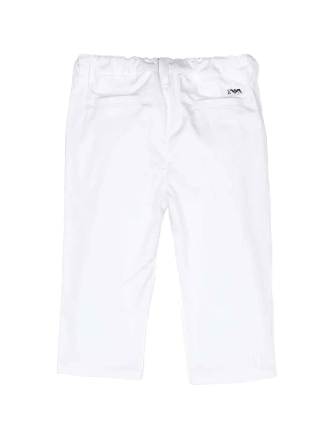 Pantaloni bianchi neonato