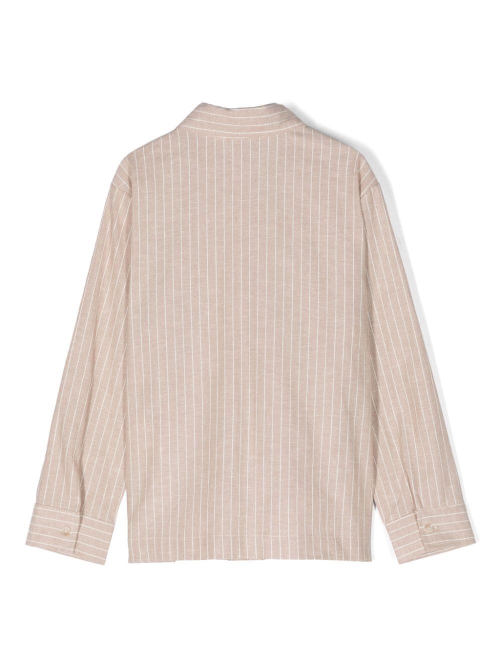 Camicia beige bambino