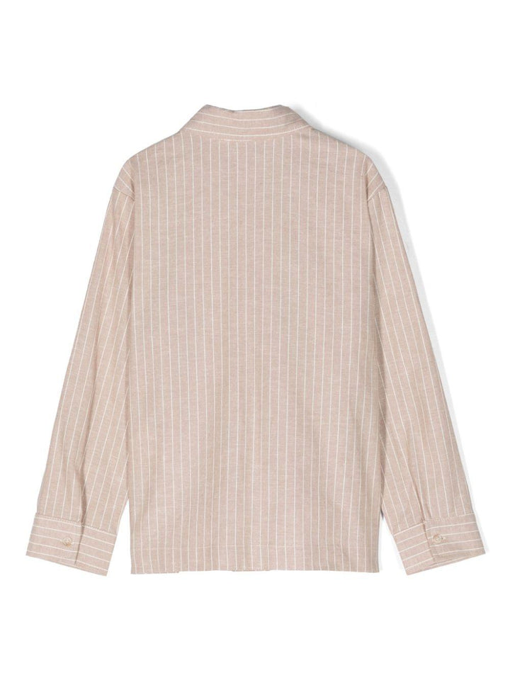 Camicia beige bambino