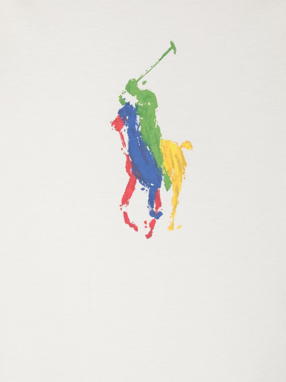T-shirt bambino bianca 322925614 001 RALPH LAUREN KIDS 