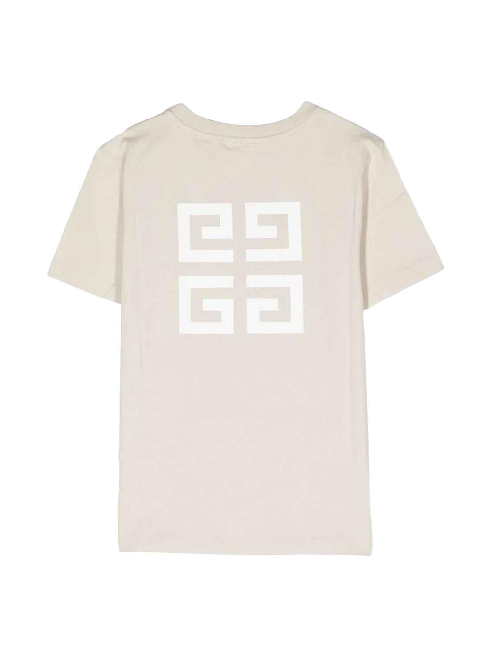 T-shirt crema bambino H25406 184 Givenchy Kids 