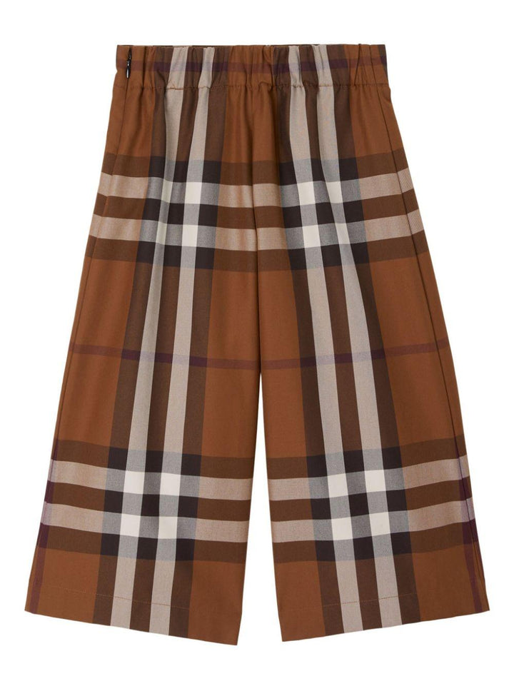 Pantaloni marroni bambina