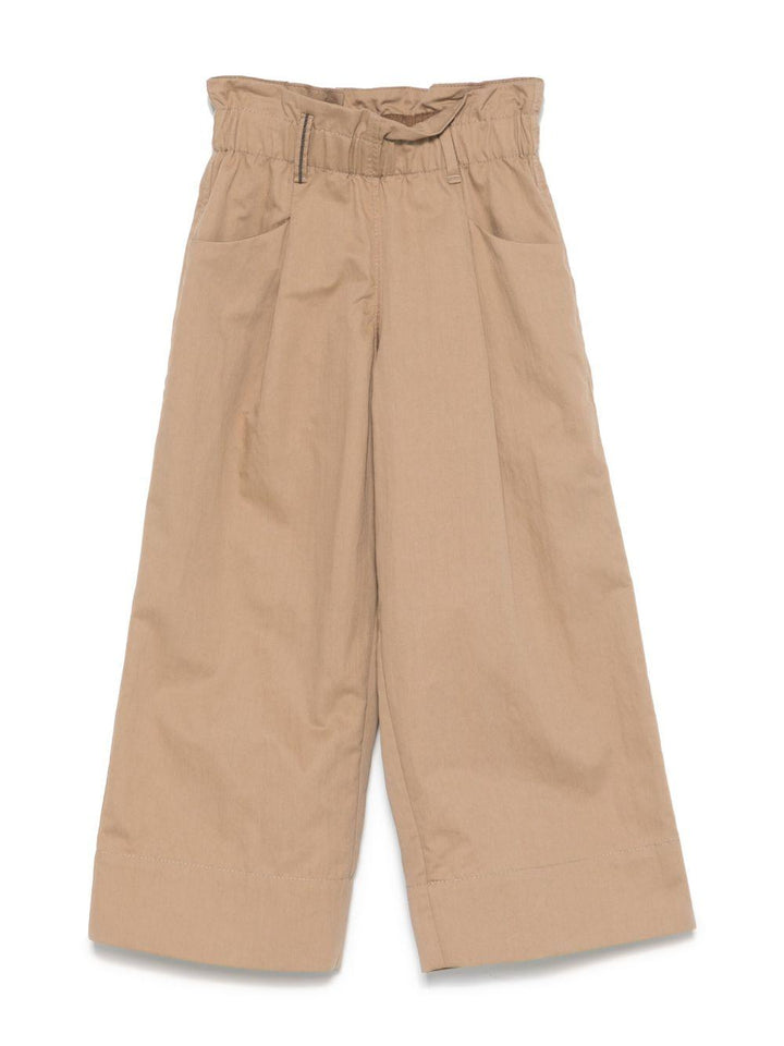 pantaloni beige bambina