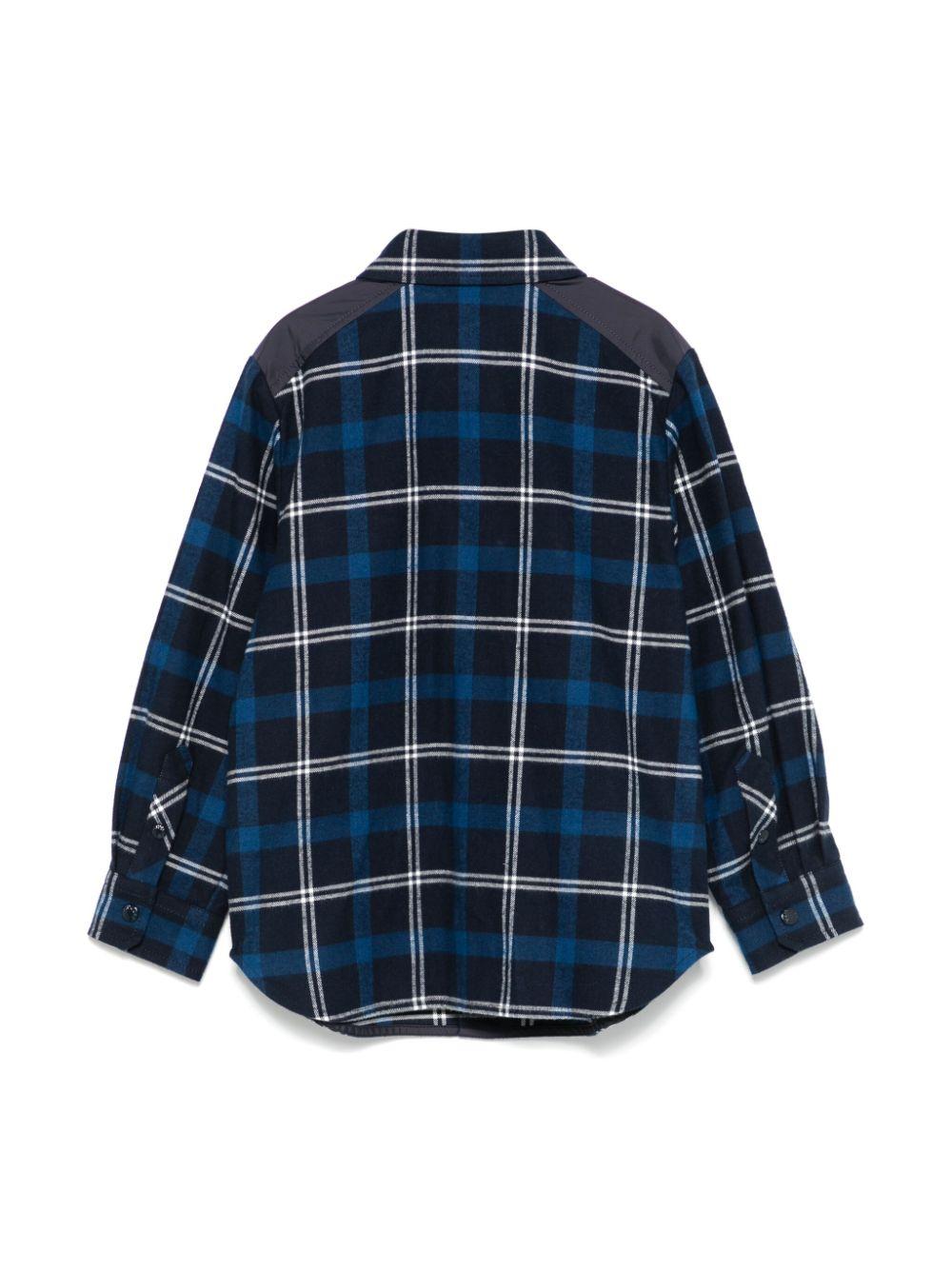 Camicia blu bambino