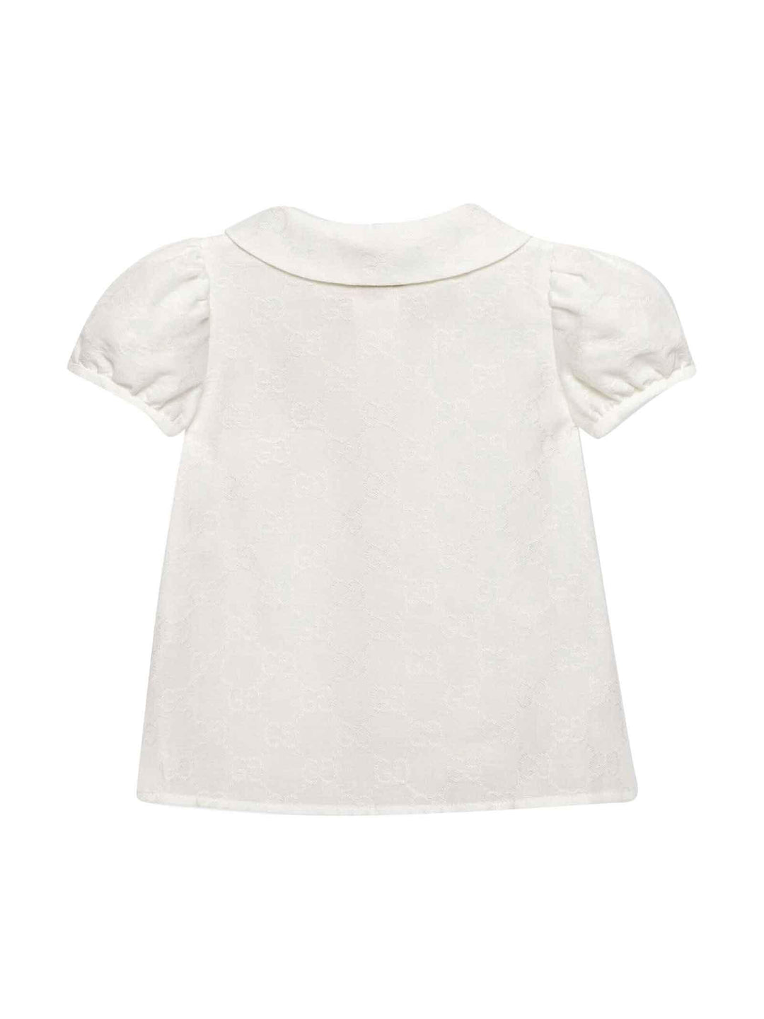 Camicia bianca con applicazione