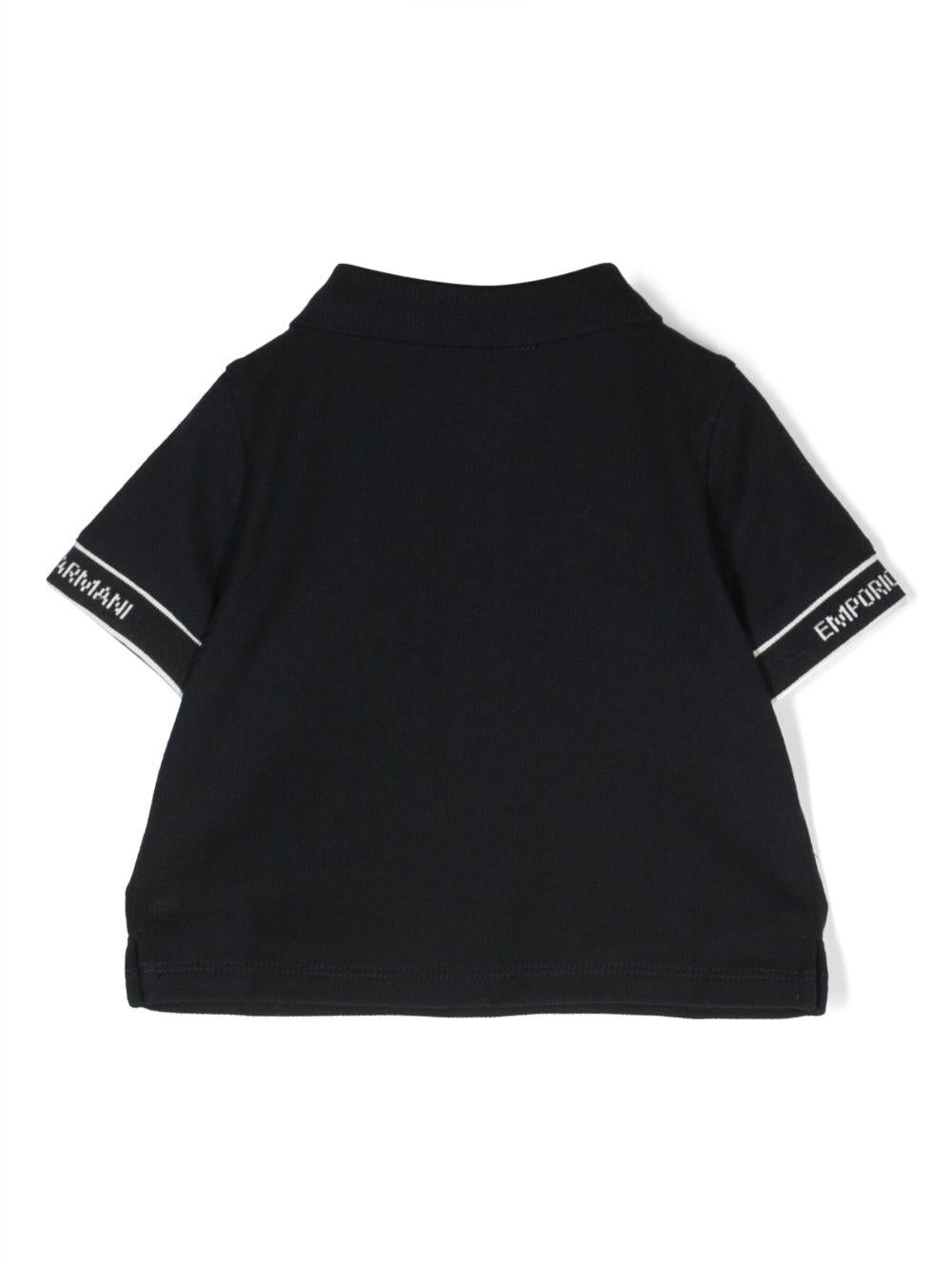 Polo blu neonato