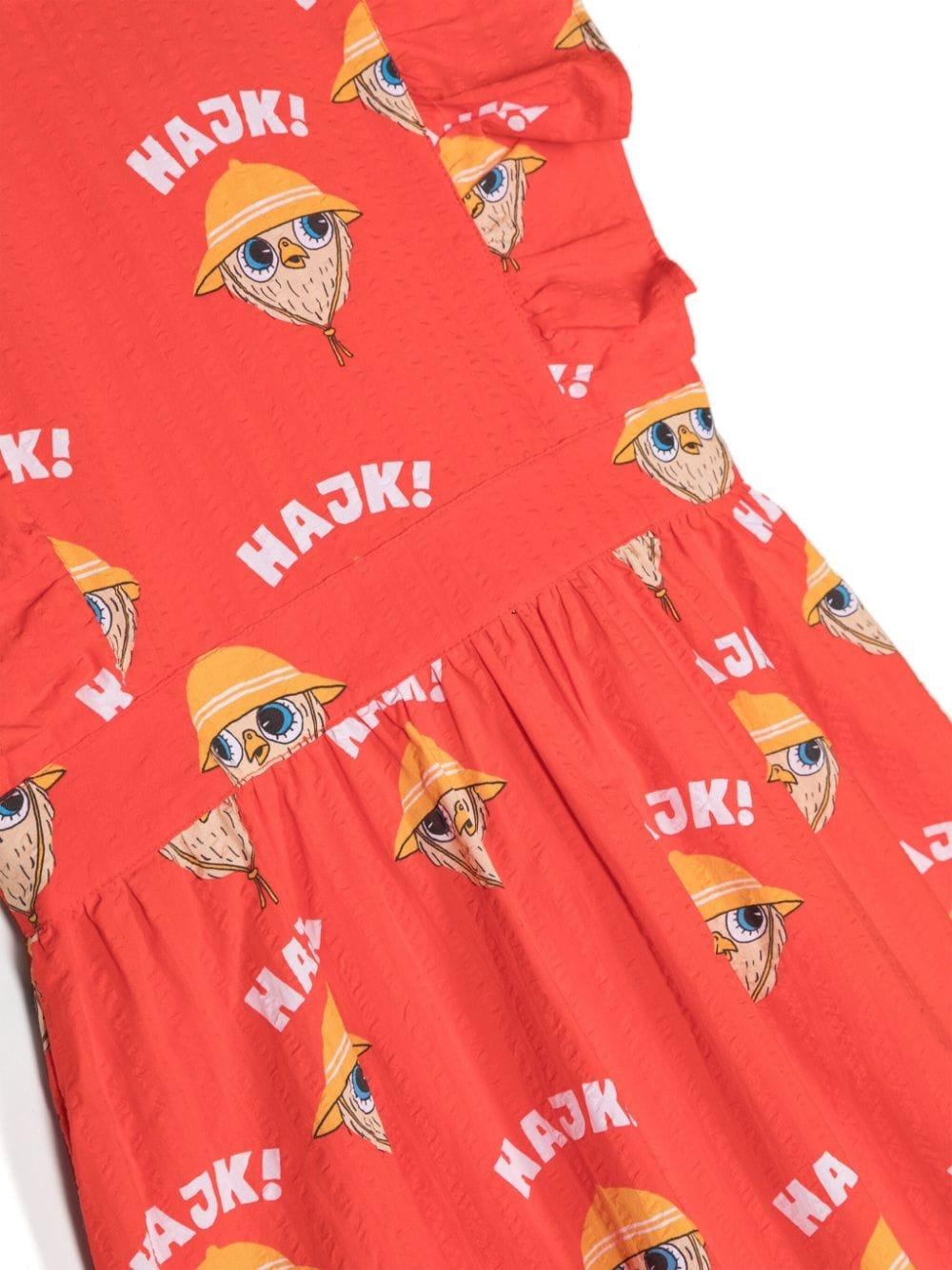 abito rosso bambina