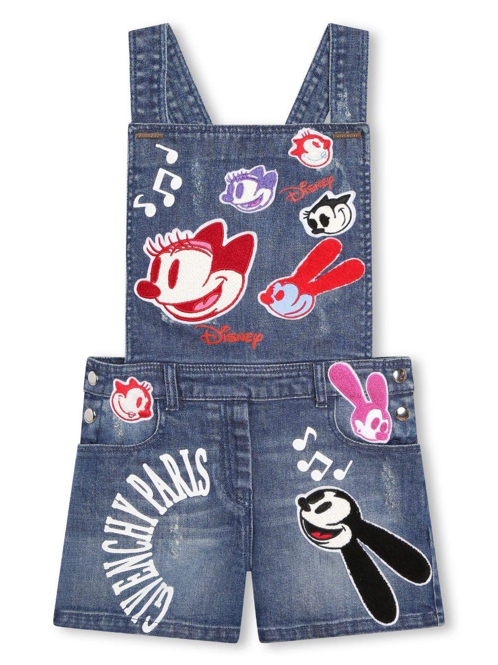 Salopette denim bambina