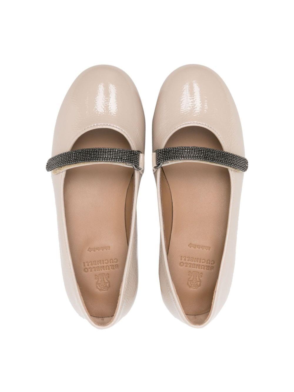 Ballerine beige bambina