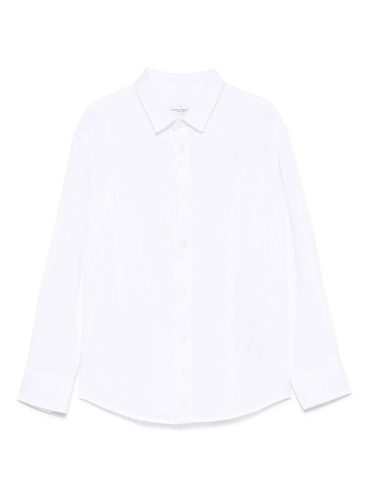 camicia bianca bambino