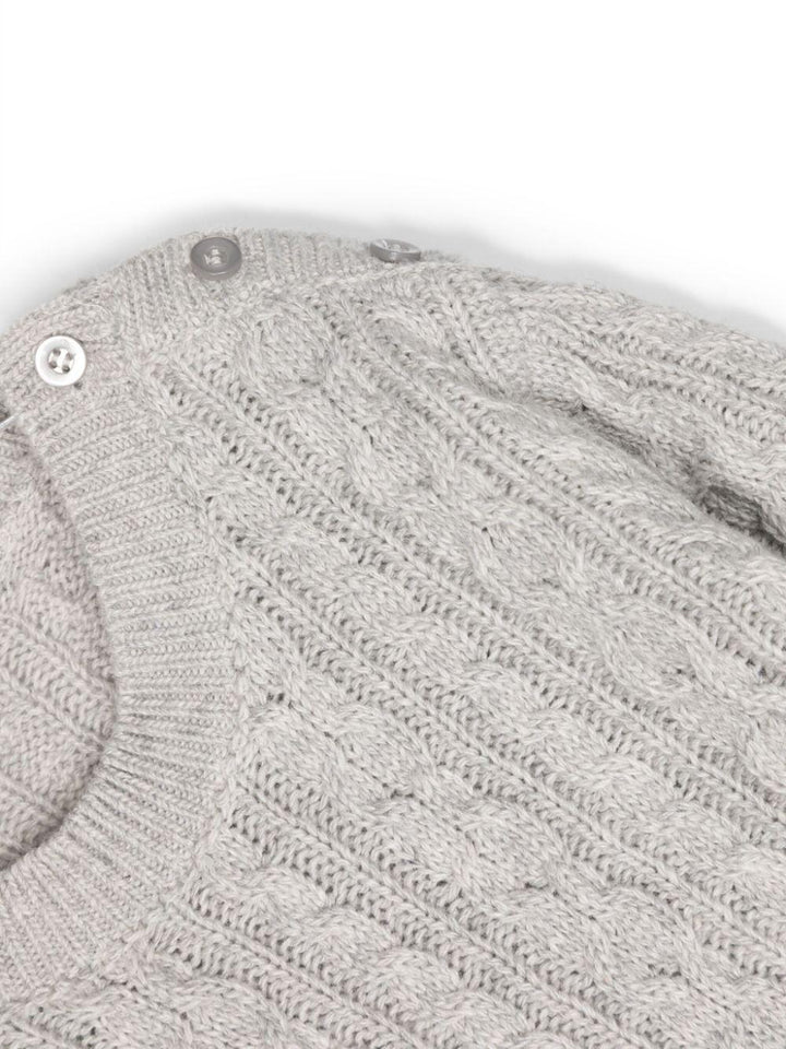 Maglione grigio neonata