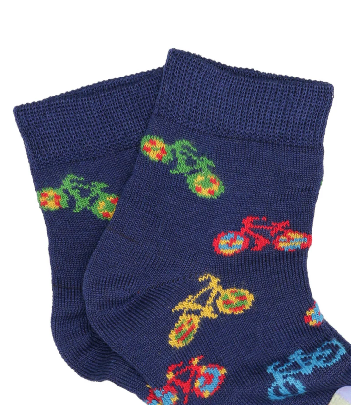 Calzini blu/multicolore bambino