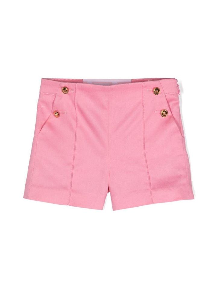 Shorts rosa neonata