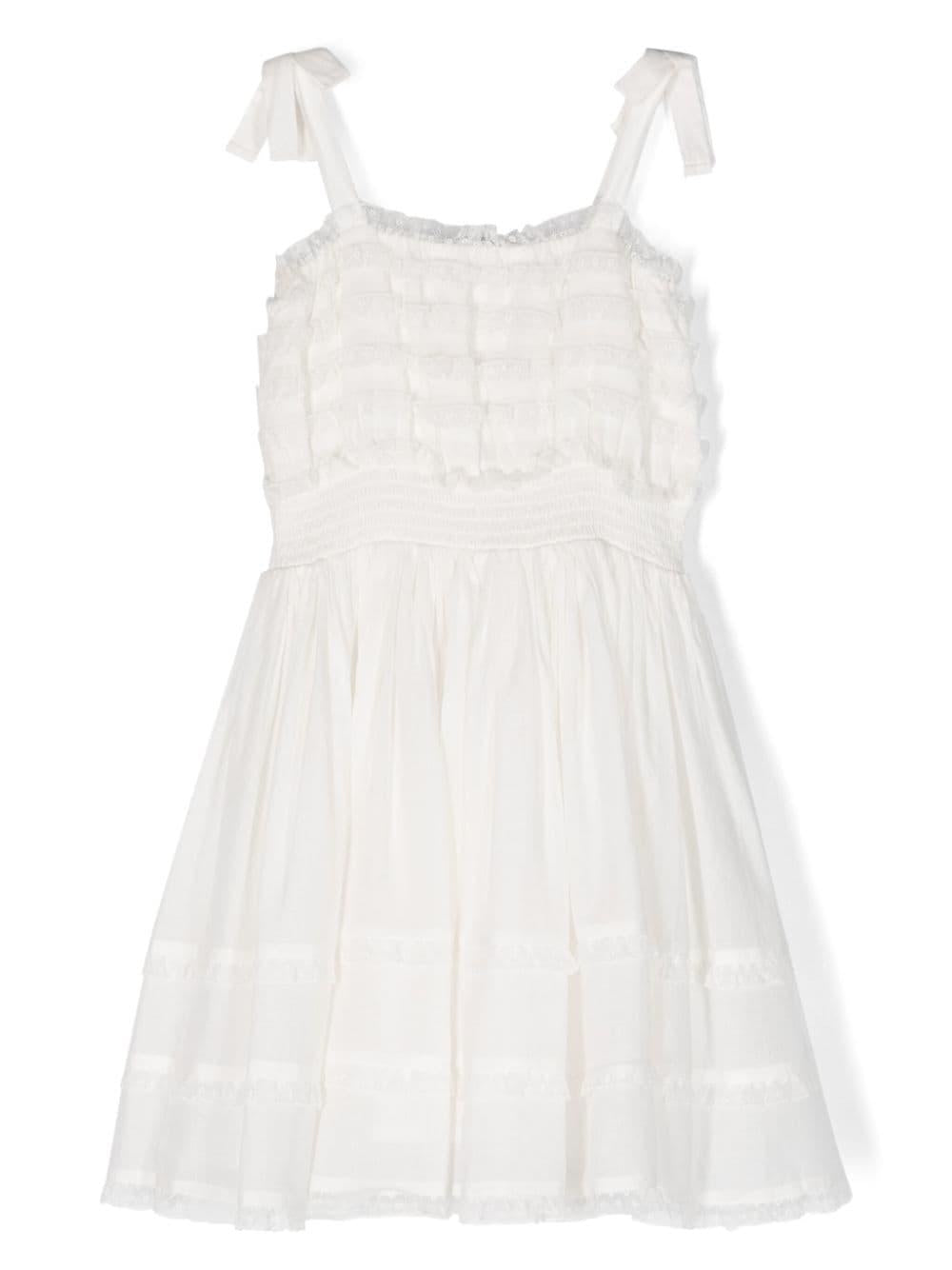Abito bianco bambina