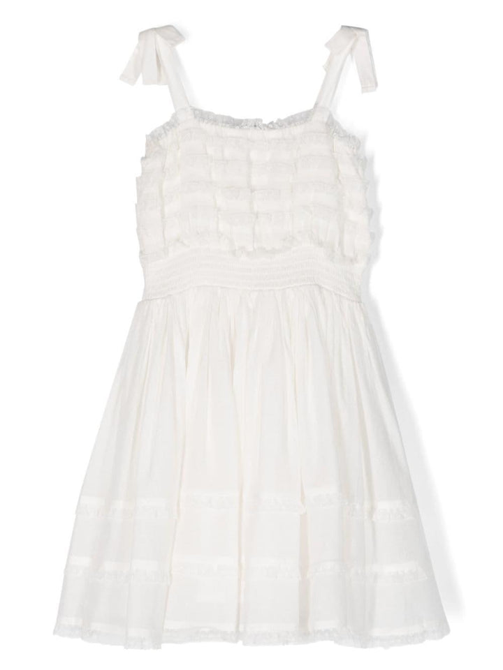 Abito bianco bambina