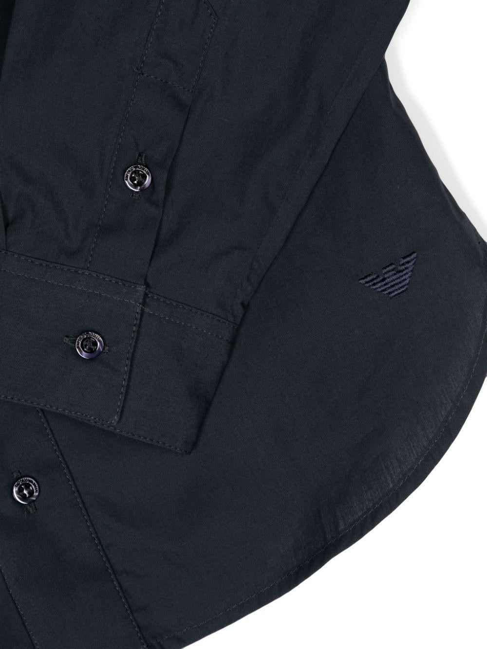 Camicia blu bambino