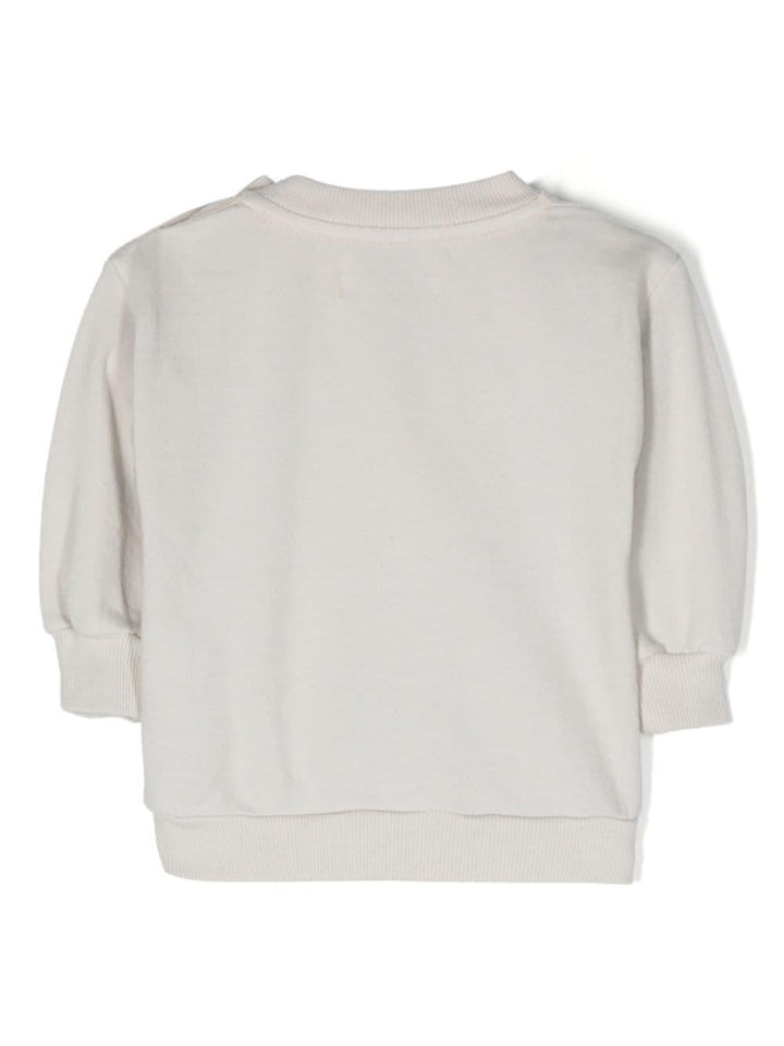 Felpa beige neonato