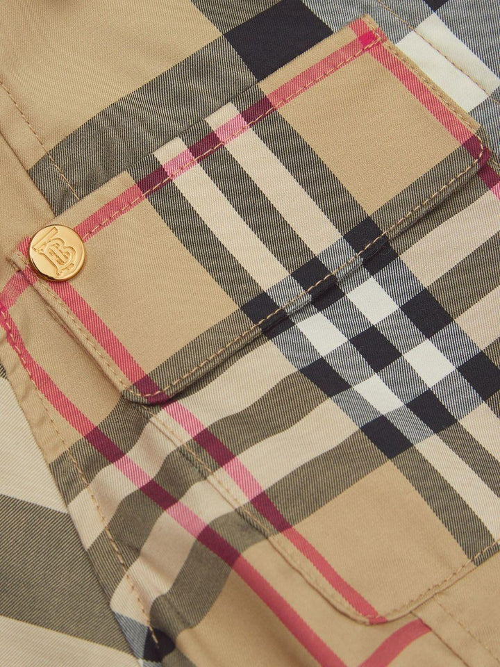 Abito beige bambina 8061829 A7028 BURBERRY KIDS 