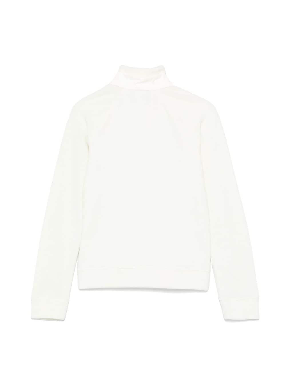 Felpa bianca unisex