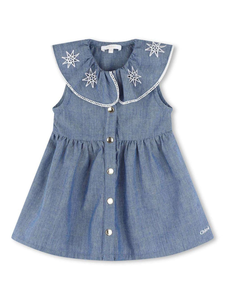 Abito neonata blu