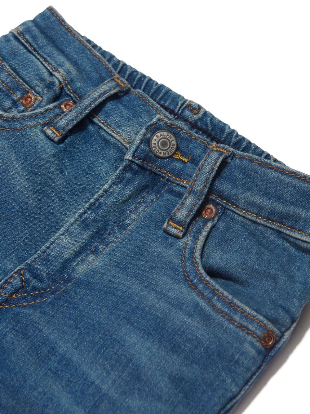 Jeans azzurro neonato