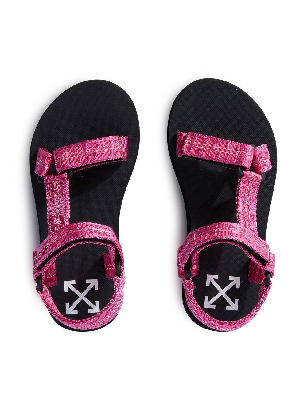 sandali fucsia bambina OGIH001S23FAB001 3210 off-white kids 