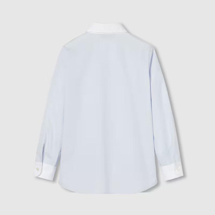 camicia celeste bambino