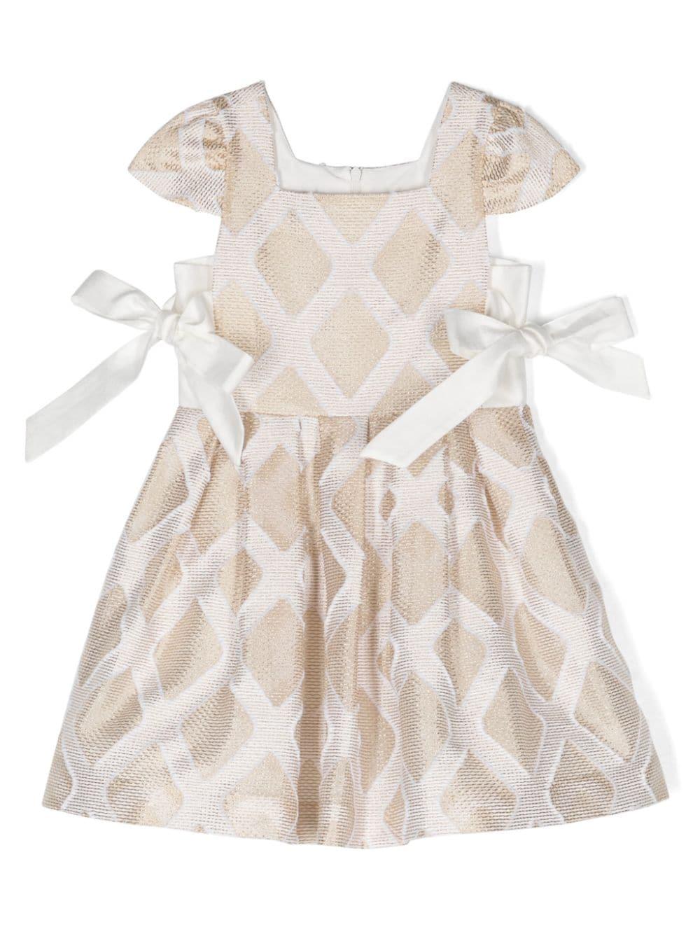 Abito beige bambina