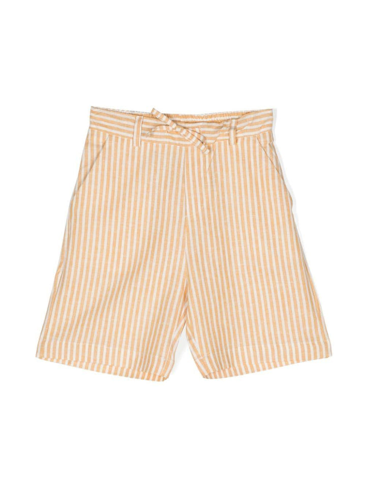 Shorts gialli bambino