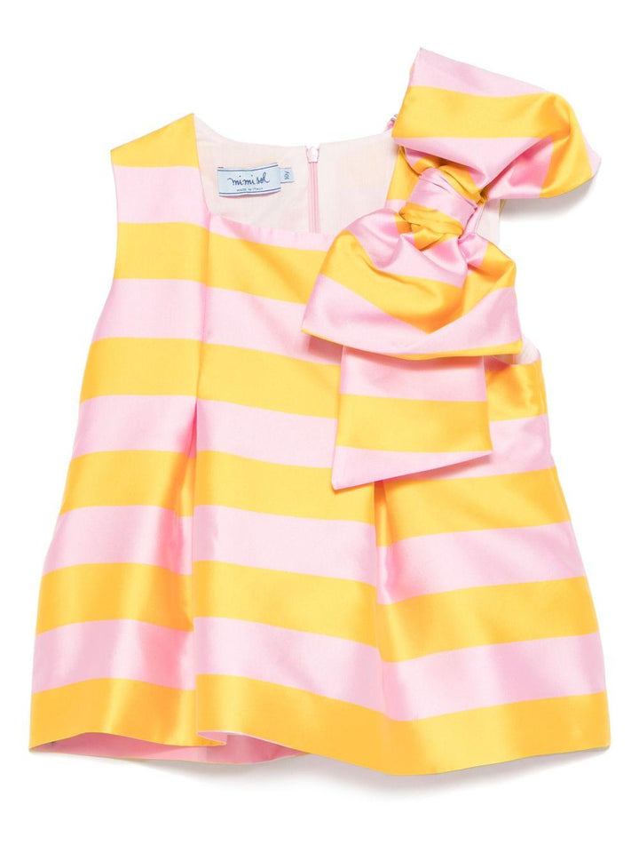 top giallo/rosa bambina