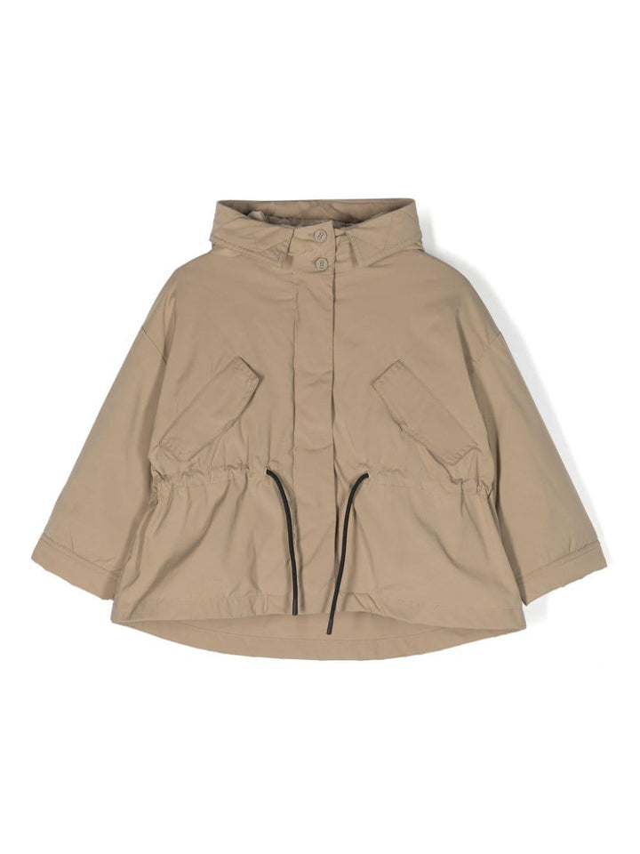 Giubbotto beige bambina