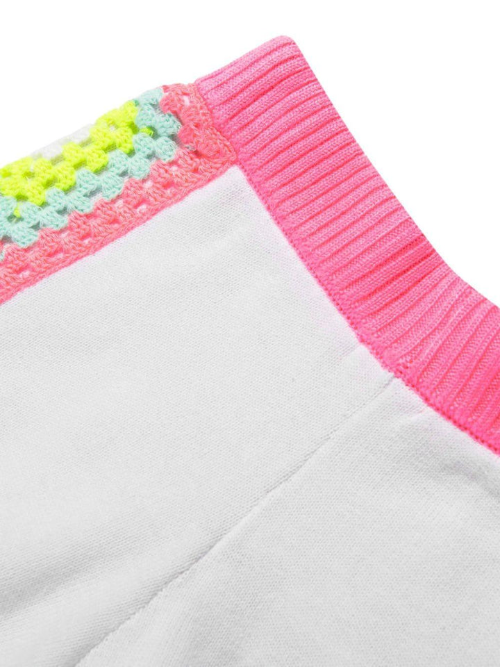 Shorts bianchi bambina