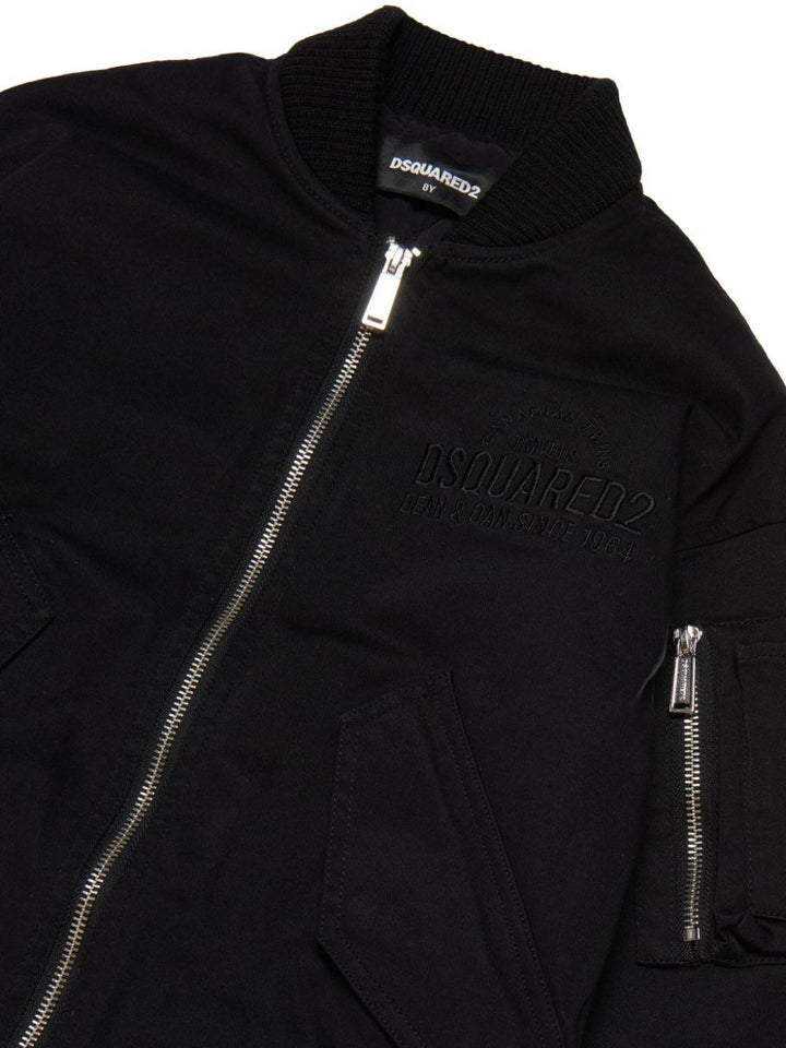 Bomber con ricamo