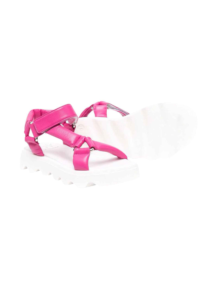 Sandali fucsia bambina