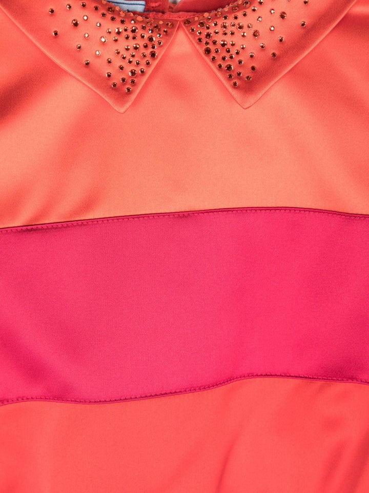 Felpa arancione bambina