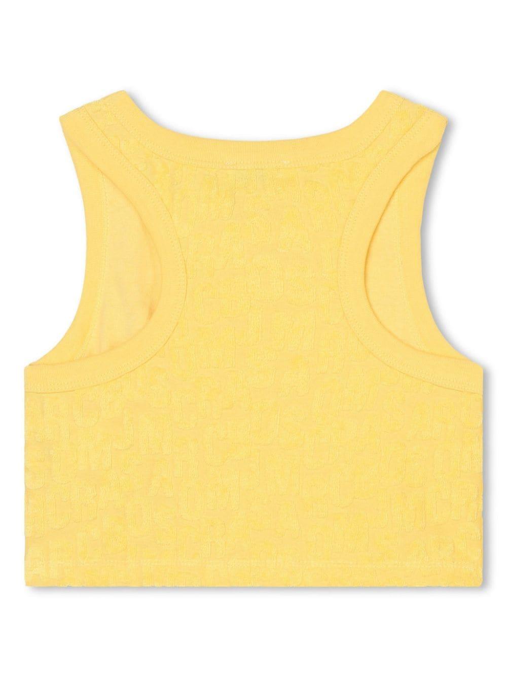top giallo bambina
