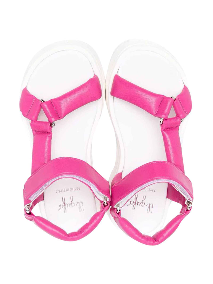 Sandali fucsia bambina